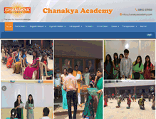 Tablet Screenshot of chanakyaacademy.com
